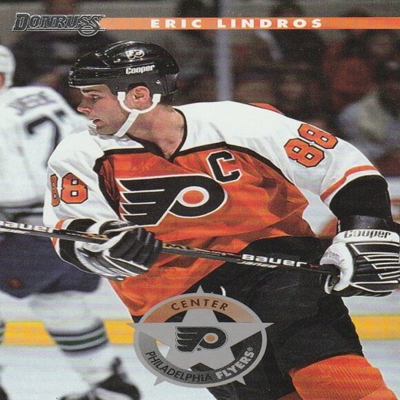 Eric Lindros Hockey Card Collection - 4 NHL Hockey Cards - Picture 5 of 5